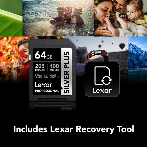 Lexar Gb Professional Silver Plus Uhs I Sdxc Memory Card Curven Store